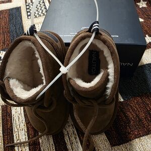 Nautica Brown Kids Shoes